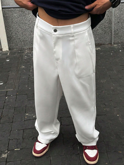 Streetrush Casual Witte Pantalon voor Heren